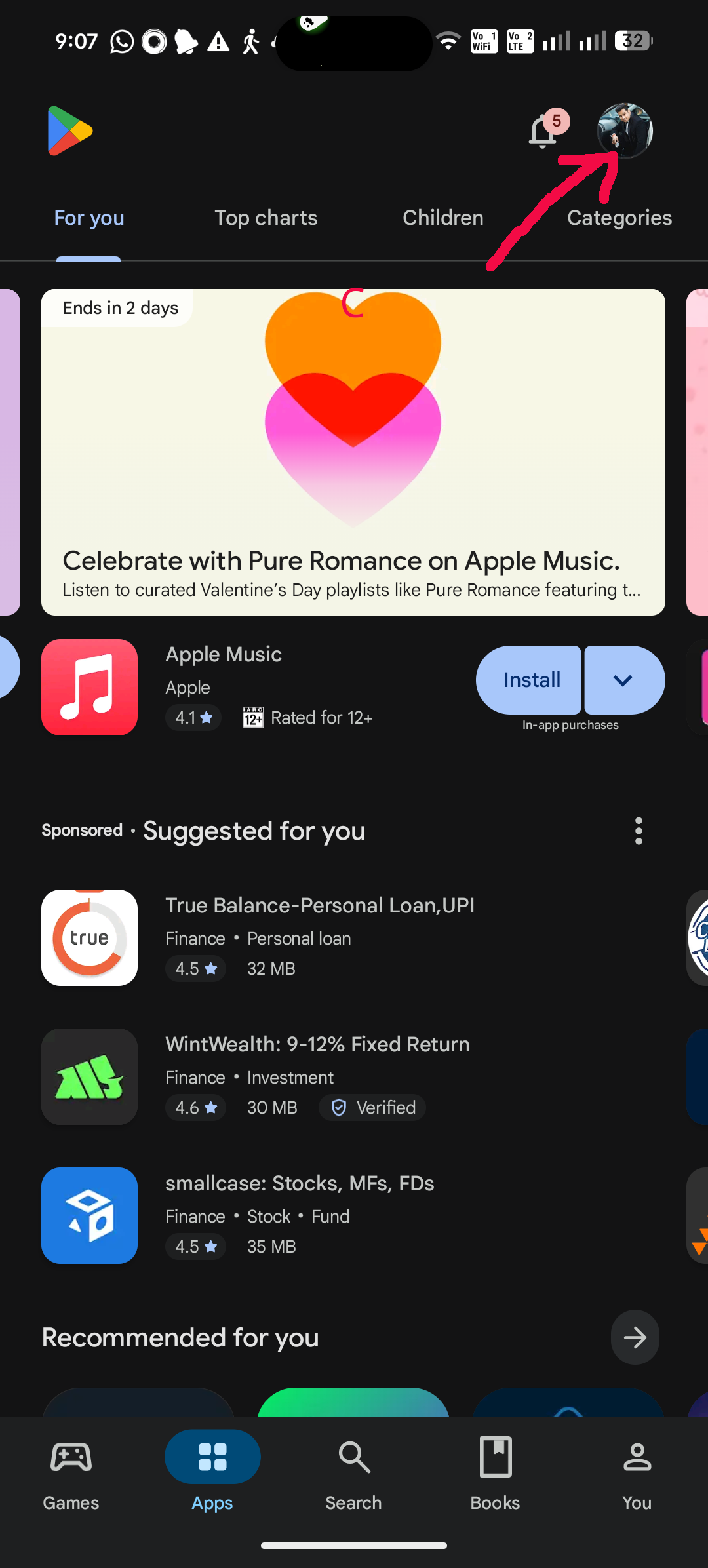 Play Store Profile