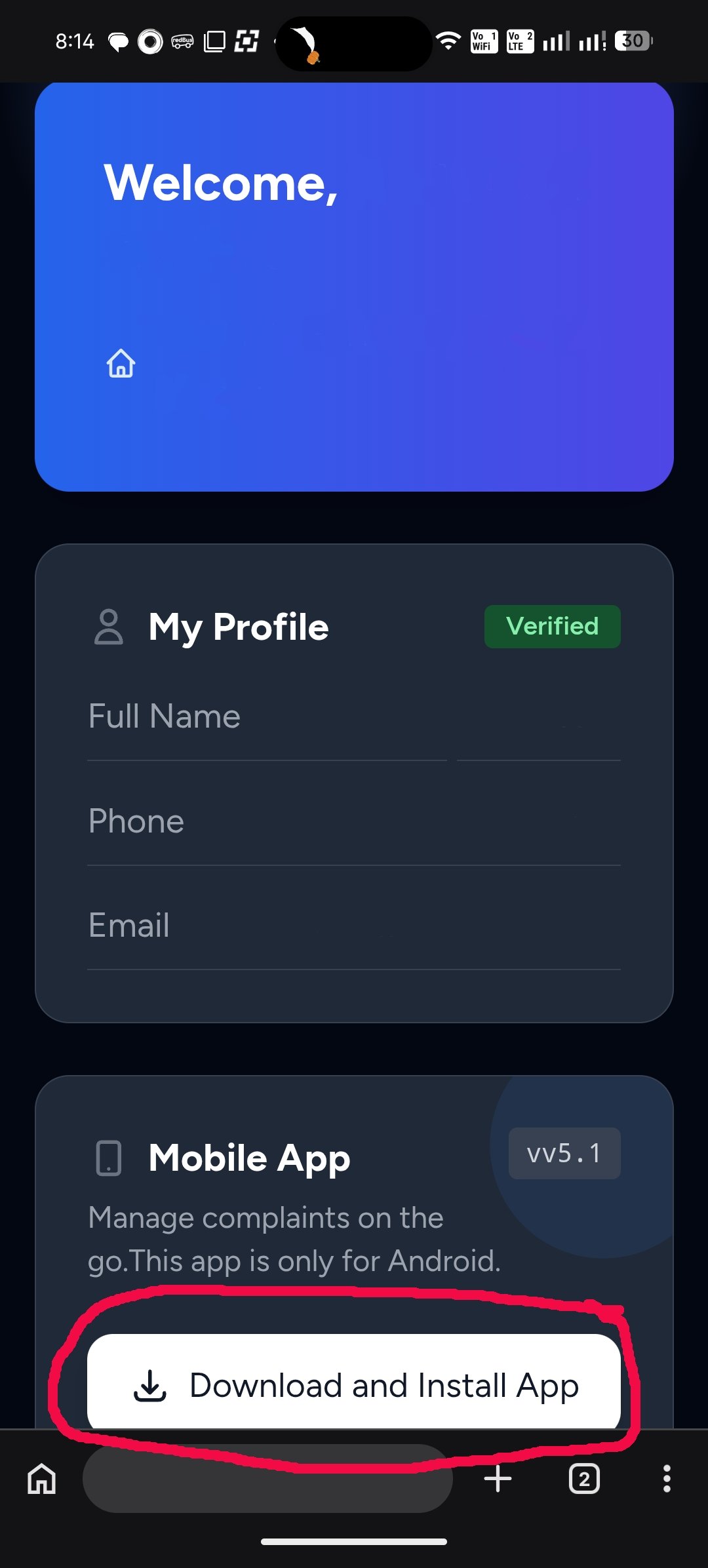 Download Button